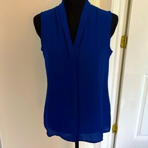 New Banana Republic  deep blue sleeves top